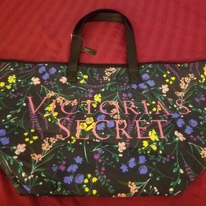 Victoria Secret Floral Tote Bag